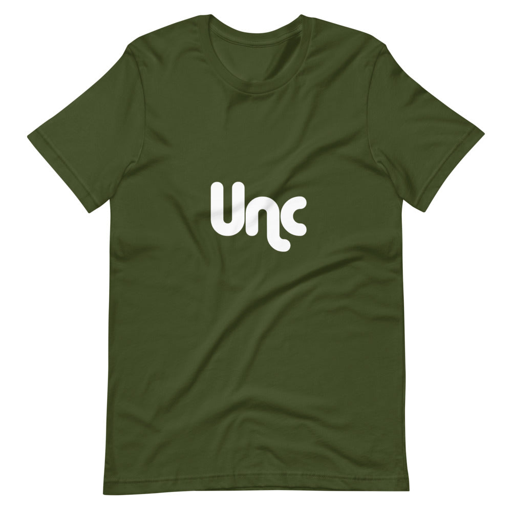 Unc Short-Sleeve Unisex T-Shirt (White Lettering)