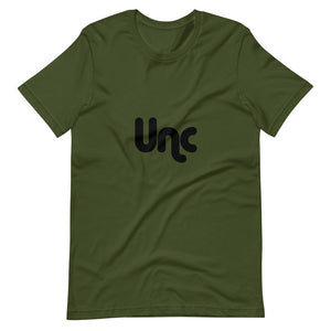 Unc Short-Sleeve Unisex T-Shirt (Black Lettering)